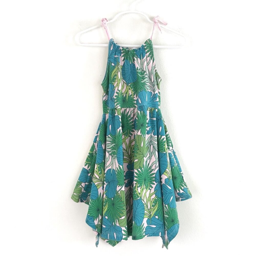 Tommy Bahama Kids Toddler Girls Tropical Palm‎ Leaves Sun Dress Youth Size 2T
